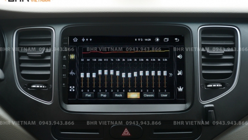 Trải nghiệm âm thanh DSP kênh trên màn hình Kovar T1 Kia Rondo 2014 - nay